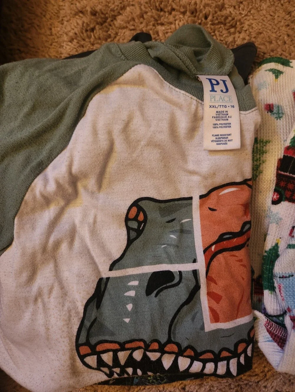 The Childrens Place 10 Sets Boys PJs XL XXL 14 16